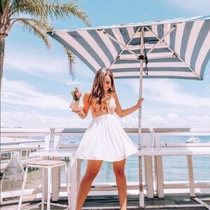 Tularosa Bryce Mini Dress in Ivory